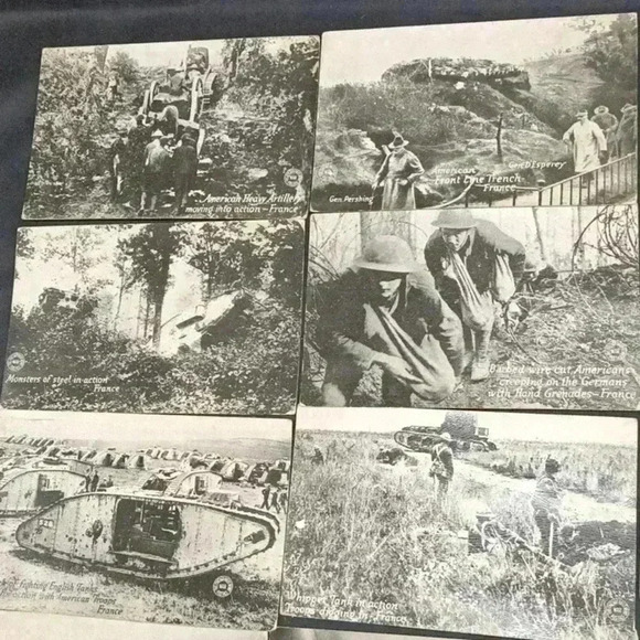 Lot of 10 Misc WW2 American Postcards - Picture 2 of 4